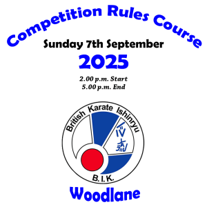 Competition Rules Course (7 Sep 2025)