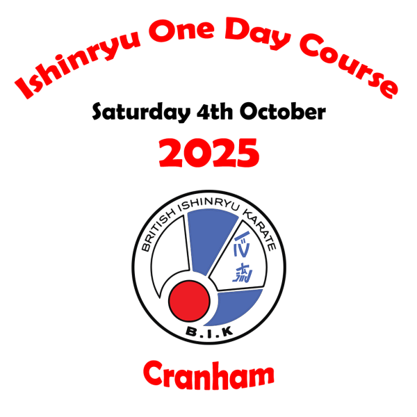 Ishinryu One Day Course (October 2025)