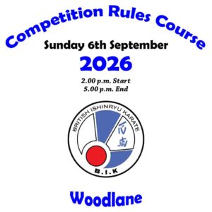 Competition Rules Course (Sep 2026)